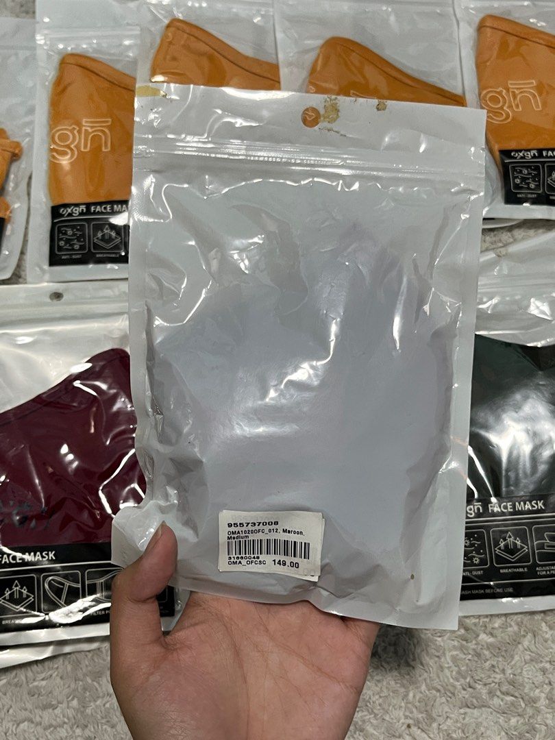 [TAKE ALL] OXGN Medium Face Masks (Category: Face Masks & Face Shields) located in Paranaque City. Submitted by calicoe (Listing ID 1388598485, Image 3). Description: 𓂃⋆.⟢ ♱ ⟢ .⋆𓂃 ♯┆ fs : oxgn face masks for take all ˶ᵔ ᵕ ᵔ˶ ! condition : 10/10 flaws : none — loc : moonwalk, parañaque city — mop : gcash only — mod : lalamove / jnt / lbc ⛓️‍💥⟢ shipping dates are every tues & fri-sun, but seller’s availability may vary ༄.ೃ࿔࿐໋˖°..