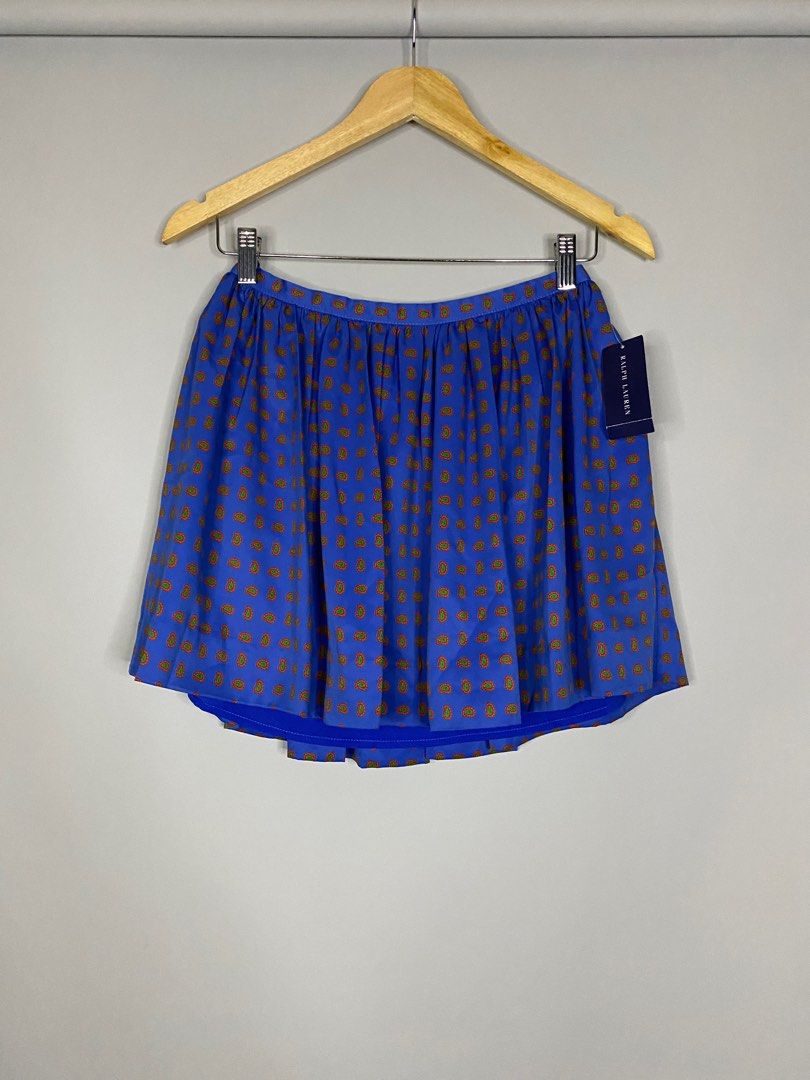 Ralph Lauren Aztec Print Mini Skirt (Category: Skirts) located in Los Banos. Submitted by getthatmoolah (Listing ID 1388588636, Image 1). Description: Size XL Fits 26-34 waistline Stretchable waist Brandnew Authentic.