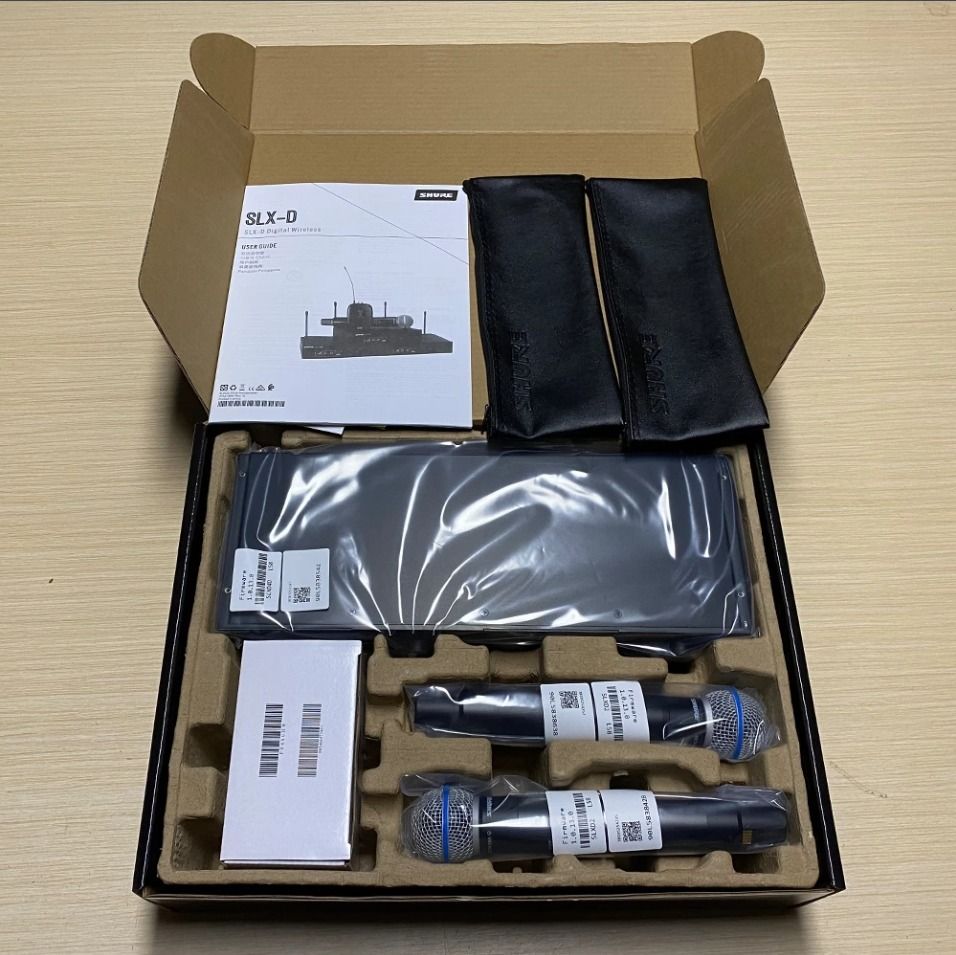 Shure SLXD24D/B58 Dual Wireless System63612124847361111