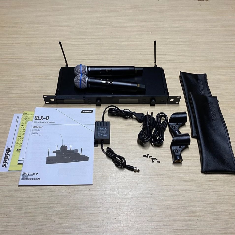 Shure SLXD24D/B58 Dual Wireless System63612124847361112
