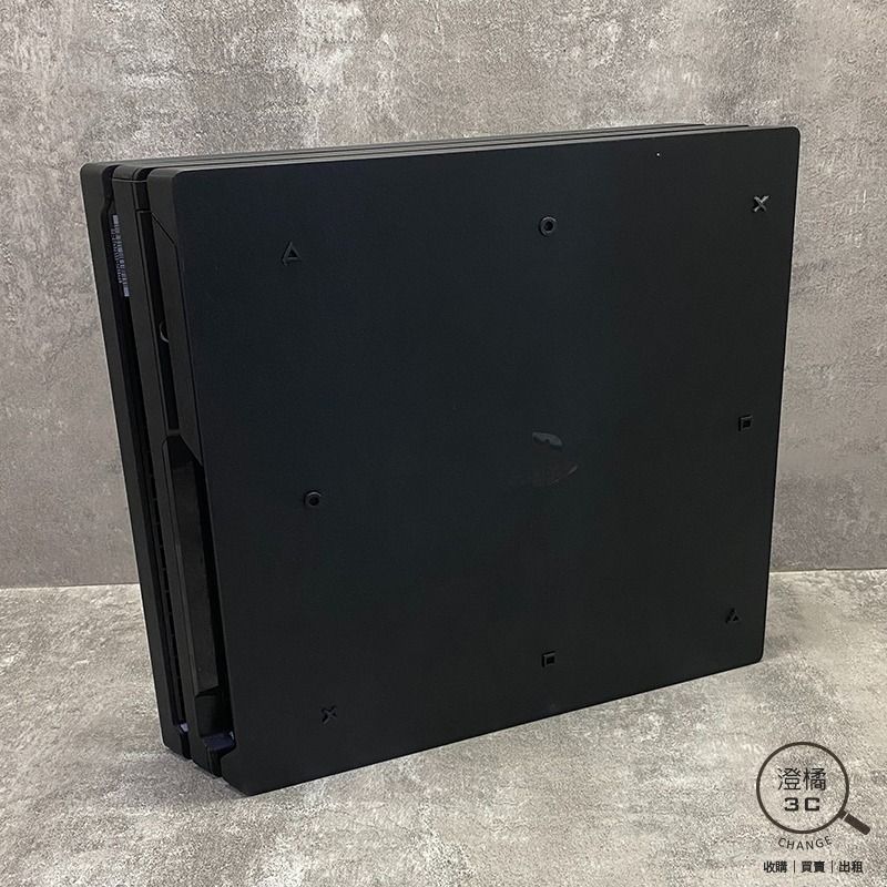 澄橘』Sony PlayStation 4 PS4 Pro CUH-7117B 黑《二手無盒裝中古 