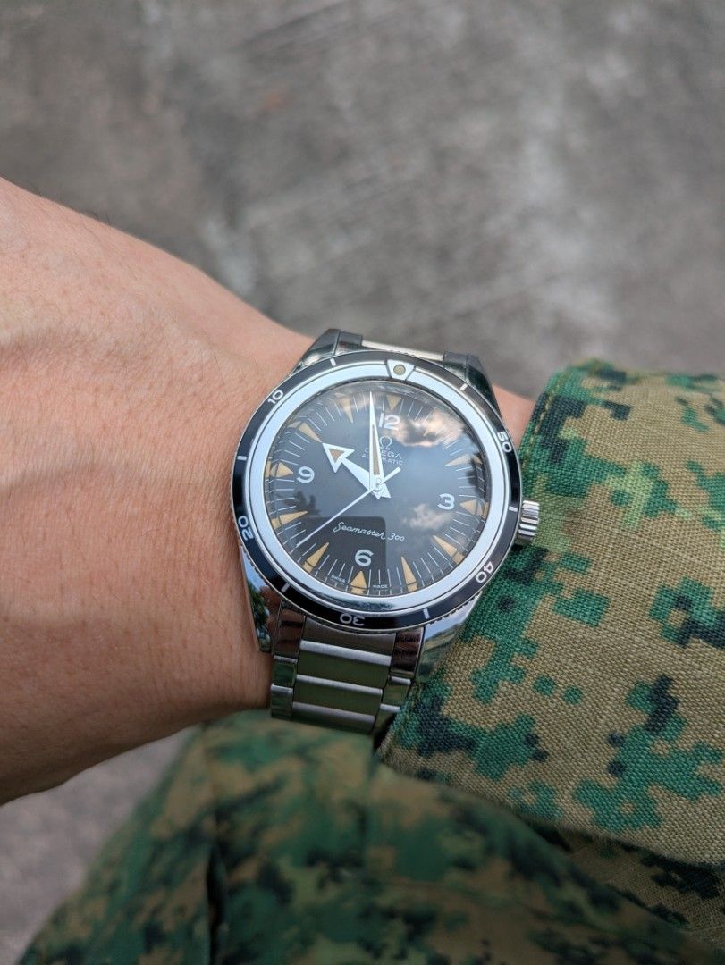 60th Anniversary Omega Seamaster 300 39mm Omega Seamaster 60th