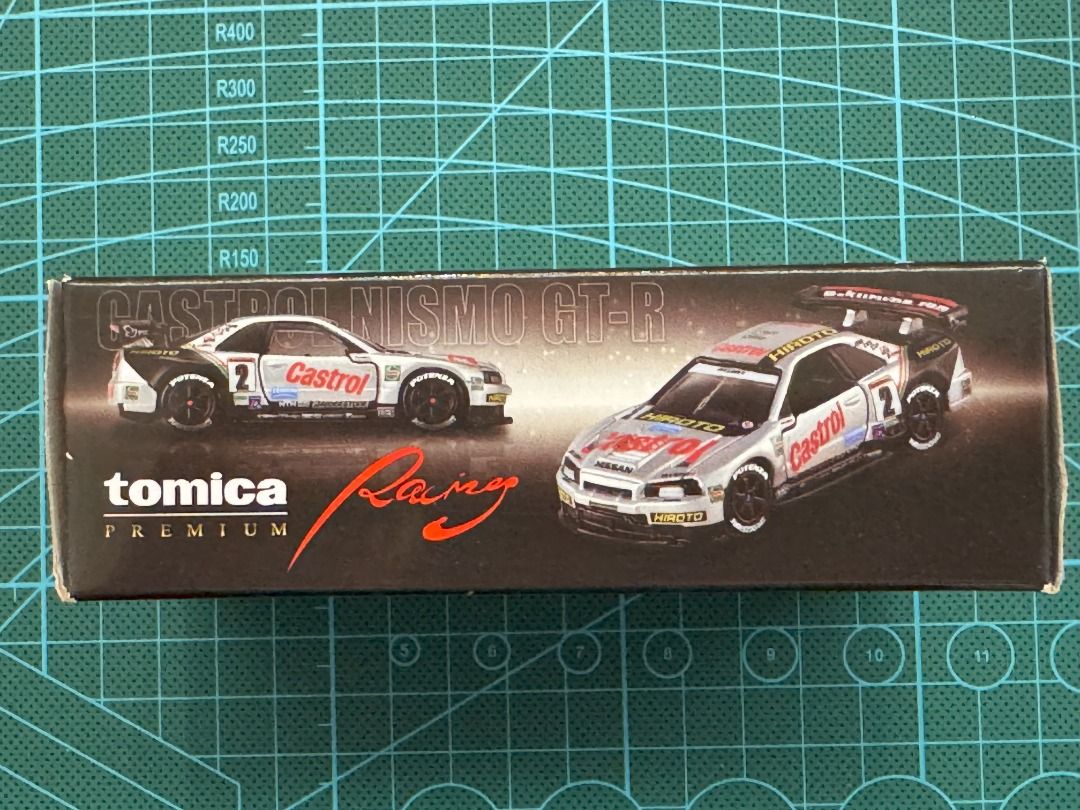 Tomica Premium Racing: Castrol NISMO GT-R (R34 GTR), 興趣及遊戲, 玩具 & 遊戲類 ...