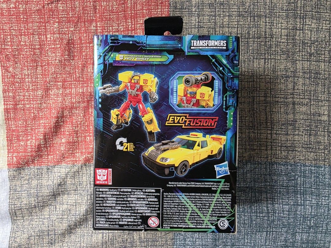 Transformers Generations Legacy Evolution Deluxe Class - Armada Universe Hot Shot (Category: Action & Battle Toys) located in Caloocan City. Submitted by merrykicksandcollectibles (Listing ID 1388601895, Image 3). Description: ✅ 100% Authentic & Original ✅ Brand New 💰 Price: ₱849 (Fixed) 📦 Box condition shown in images ⚠️ No last-price inquiries – they will be ignored. No response = Not interested..