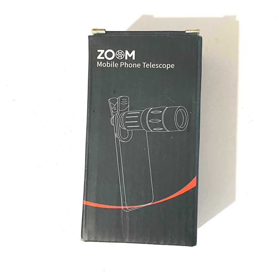 Universal Monocular Zoom Telescope 28x Phone (Category: Other Mobile & Gadget Accessories) located in Cainta. Submitted by theripper. (Listing ID 1388615123, Image 1). Description: Ready to ship on hand Brand new Forgot to use for a concert supposedly Complete inclusions .