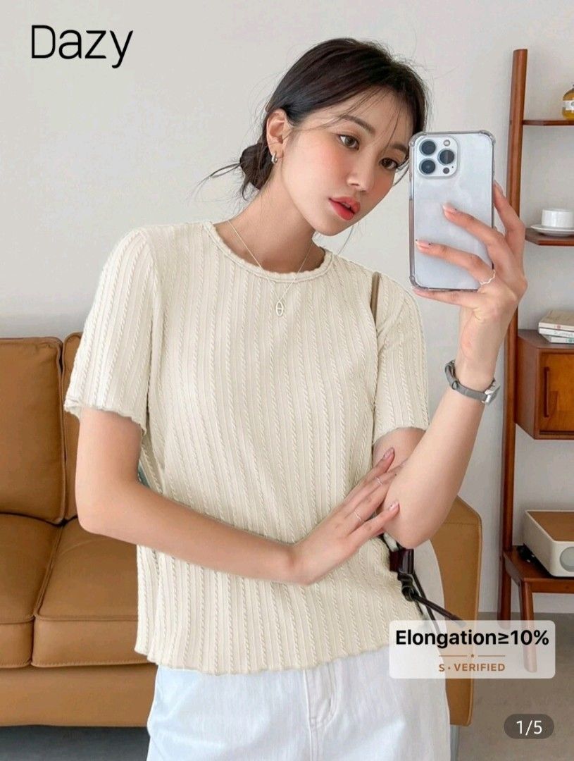 White blouse office casual wear (Category: Blouses) located in Makati City. Submitted by joieisdecluttering (Listing ID 1388589073, Image 1). Description: .