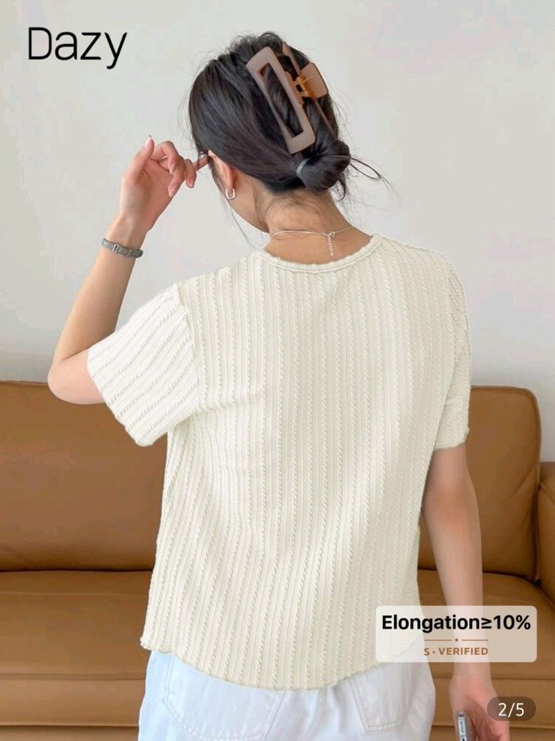 White blouse office casual wear (Category: Blouses) located in Makati City. Submitted by joieisdecluttering (Listing ID 1388589073, Image 2). Description: .