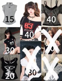 Y2K 辣妹風 短袖上衣64239251221122110