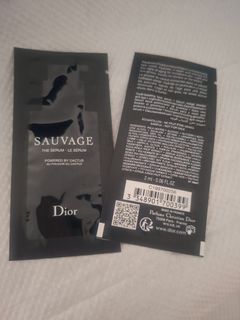 2pcs Dior Sauvage The Serum 2ml 精華小樣本64238577278721110
