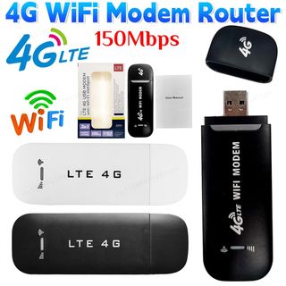 4G LTE Wireless Router USB Dongle Portable Mobile WiFi Modem Stick 4G Sim Card 150Mbps High-Speed Router Wireless WiFi Adapter64202487659009110