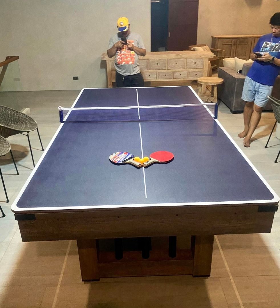 4x8 3in1 cream table BILLIARD TABLE-TABLE TENNIS-DINNING TABLE (Category: Billiards and Bowling) located in San Pablo. Submitted by vennisa.sportssupplies (Listing ID 1388719336, Image 2). Description: 4x8 ft. JUNIOR BILLIARD TABLE CREAM P55,000 ✅ Brand new ✅ Good Quality ✅ ONHAND ACCESSORIES : ✅2 CUE STICK ✅2 INCHES BILLIARD BALL ✅1 PLASTIC TRIANGLE ✅2 CUE CHALK ✅1 TABLE BRUSH ACCEPTED PAYMENT METHODS: ✅CASH ✅GCASH ✅BANK TRANSFER ✅DATED CHECK ✅C
