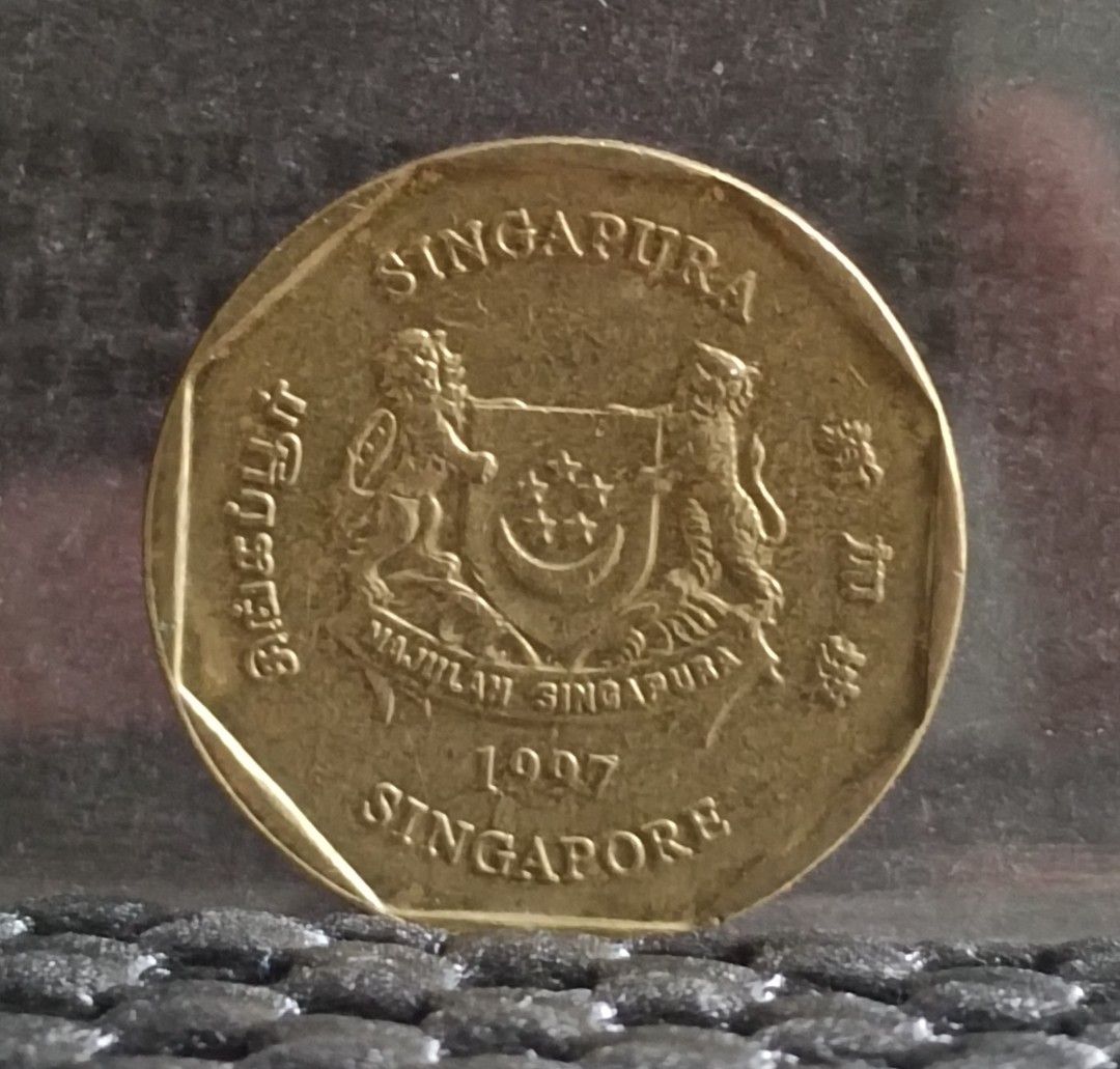 新加坡硬幣一元, 興趣及遊戲, 收藏品及紀念品, 錢幣- Carousell
