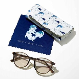 日本 大人のおしゃれ手帖 雜誌附錄 江户浮世之美浮世绘 太陽眼鏡 眼睛布 套裝64228049612545110