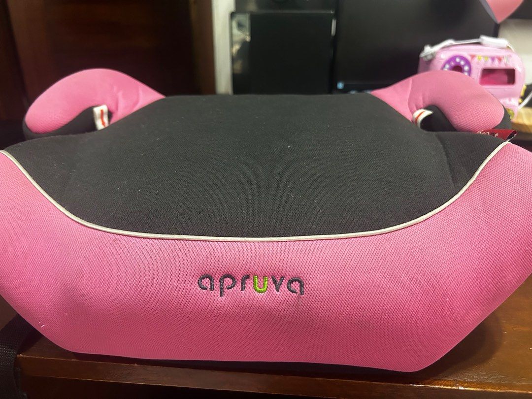 Apruva Booster Seat (Category: Car Seats) located in Marikina City. Submitted by callidee (Listing ID 1388900141, Image 1). Description: Apruva Brent Booster Seat Please swipe pictures for product specifications/details RFS - outgrown .