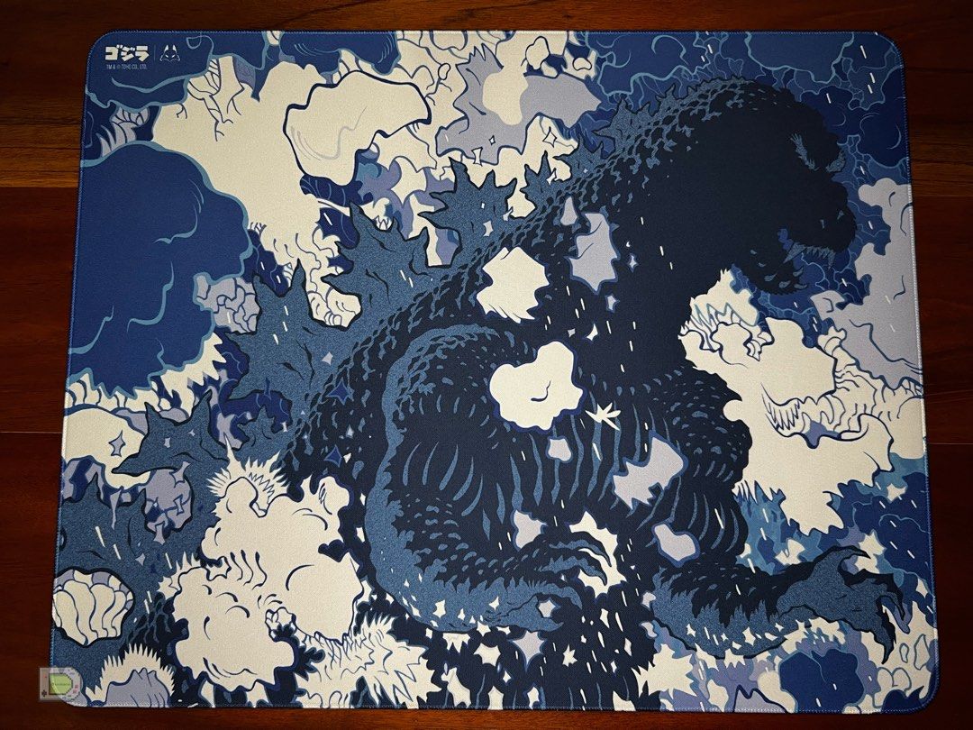 Arbiter Studio Godzilla Wave Mouse Pad (Category: Mouse & Mousepads) located in Malabon City. Submitted by davidsoria (Listing ID 1388812491, Image 1). Description: [SELLING] Arbiter Studio Godzilla Wave Large Mouse Pad Price: ₱1,500 (SRP: ₱2,270 w/o Shipping) • New (Tested Only) • Size: 500x400mm (L) • Thickness: 3mm • Seemless, Anti-fray Thin Stitch Edges • Low friction cloth surface • Anti-slip rubber base • High-quality foam core • Not locall