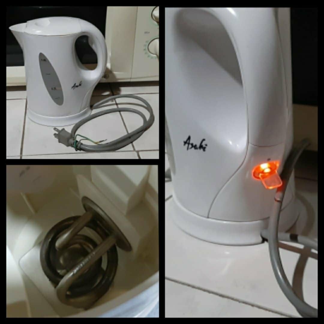 Asahi electric kettle (Category: Coffee & Tea Tableware) located in Cavite. Submitted by just_click_n_buy (Listing ID 1388840455, Image 1). Description: 100% all good working.