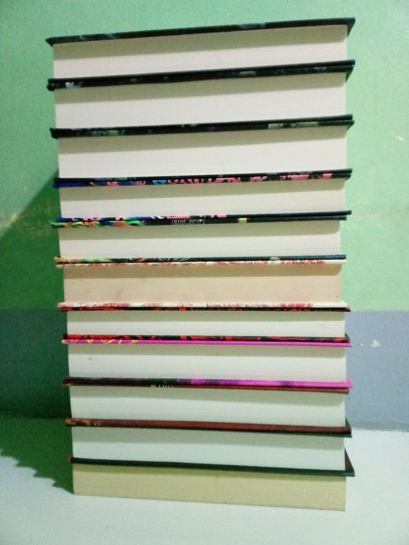 Authentic Hardbound Books (Buy 1 take 1) (Category: Storybooks) located in Dasmarinas. Submitted by allbookish (Listing ID 1388775676, Image 3). Description: Buy one book from this list and take 1 free book from the last pic. Negotiable price TAKE ALL (5.5k) Brand New po to lahat except sa white 1) *THE NIGHTSHADE GOD - 700 *LORD OF RUIN - 700 *KNIGHT AND THE MOTH - 800 *NOTES FROM THE BURNING... - 200 *LETTERS FROM THE LONESOME SHORE - 600 *TIDE
