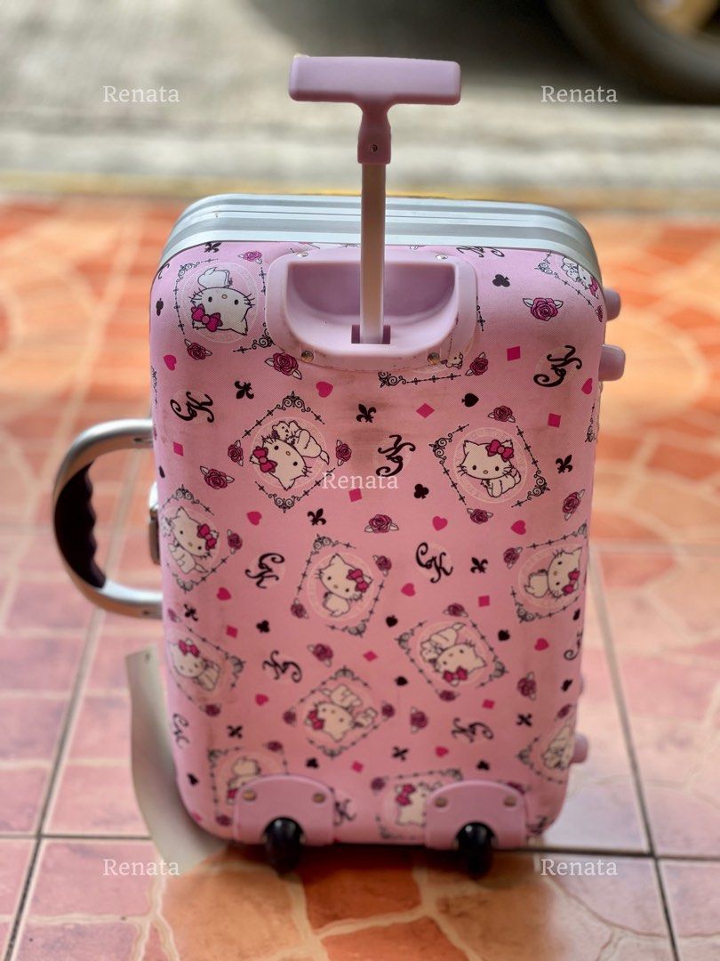 Authentic Sanrio Hello Kitty Kids Luggage (Category: Luxury Bags & Wallets) located in Taytay. Submitted by divinagracia. (Listing ID 1388750165, Image 3). Description: Authentic Sanrio Hello Kitty Kids Luggage • Brand new, never used – just stored for a while • Needs a bit of cleaning due to storage • Super cute and rare design, perfect for travel, toys, or display! • Spacious and lightweight 💯 Original Sanrio item – great for Hello Kitty fans!