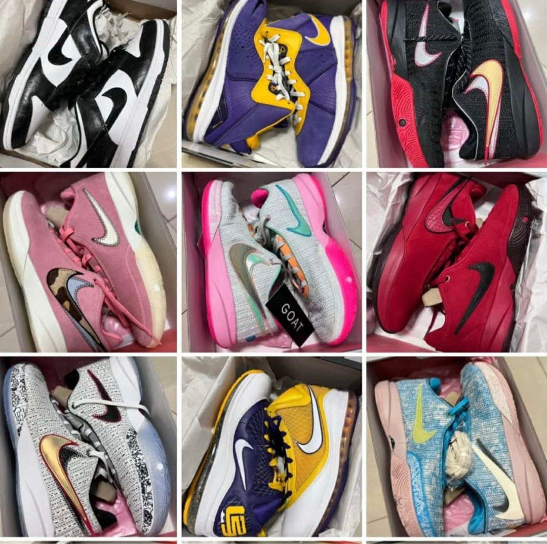 Basketball shoes nike lebron dunks US12 (Category: Sneakers) located in Las Pinas. Submitted by mamba_24 (Listing ID 1388902506, Image 1). Description: Pm for pricing Brand new / used Olongapo city area.