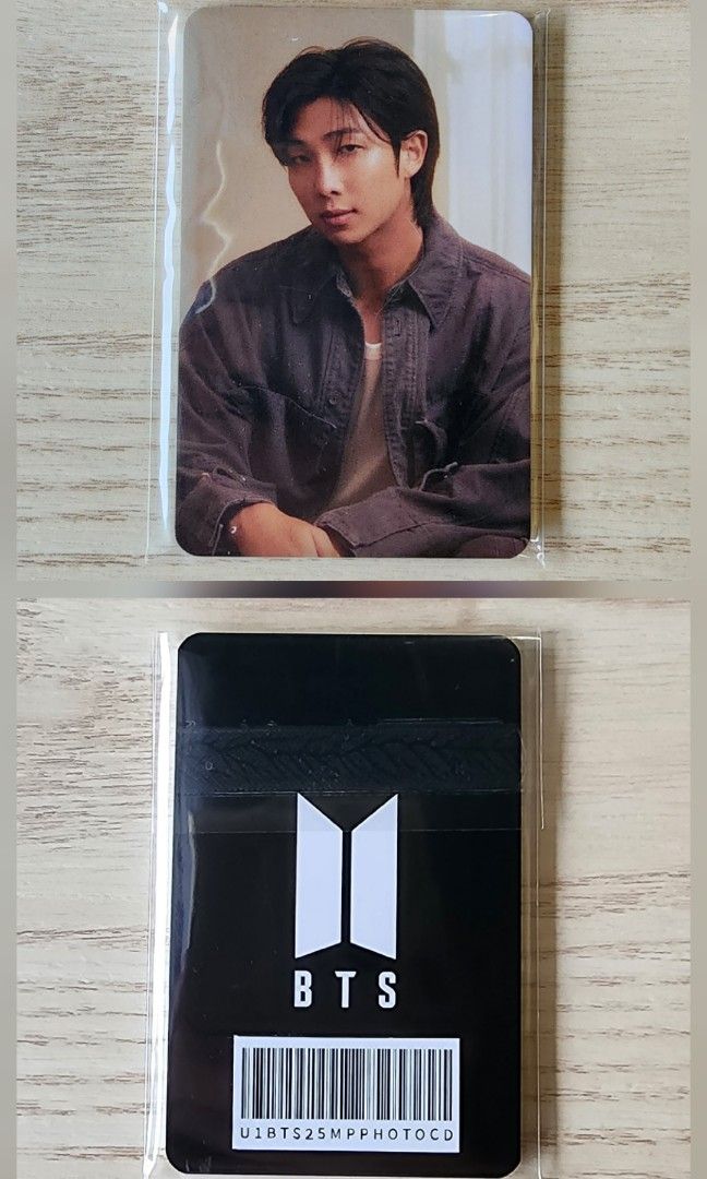 BTS CAPSULE MERCH PHOTOCARD PC RM NAMJOON (Category: K-Wave Merchandise) located in Quezon City. Submitted by pj724 (Listing ID 1388749205, Image 2). Description: BTS CAPSULE MERCH PHOTOCARD PC RM NAMJOON ~ Bought as a sealed set but not keeping all PCs ~ PAYO only Price: 250.00 + LSF MOP: BPI MOD: LBC sakto pack or SDD.
