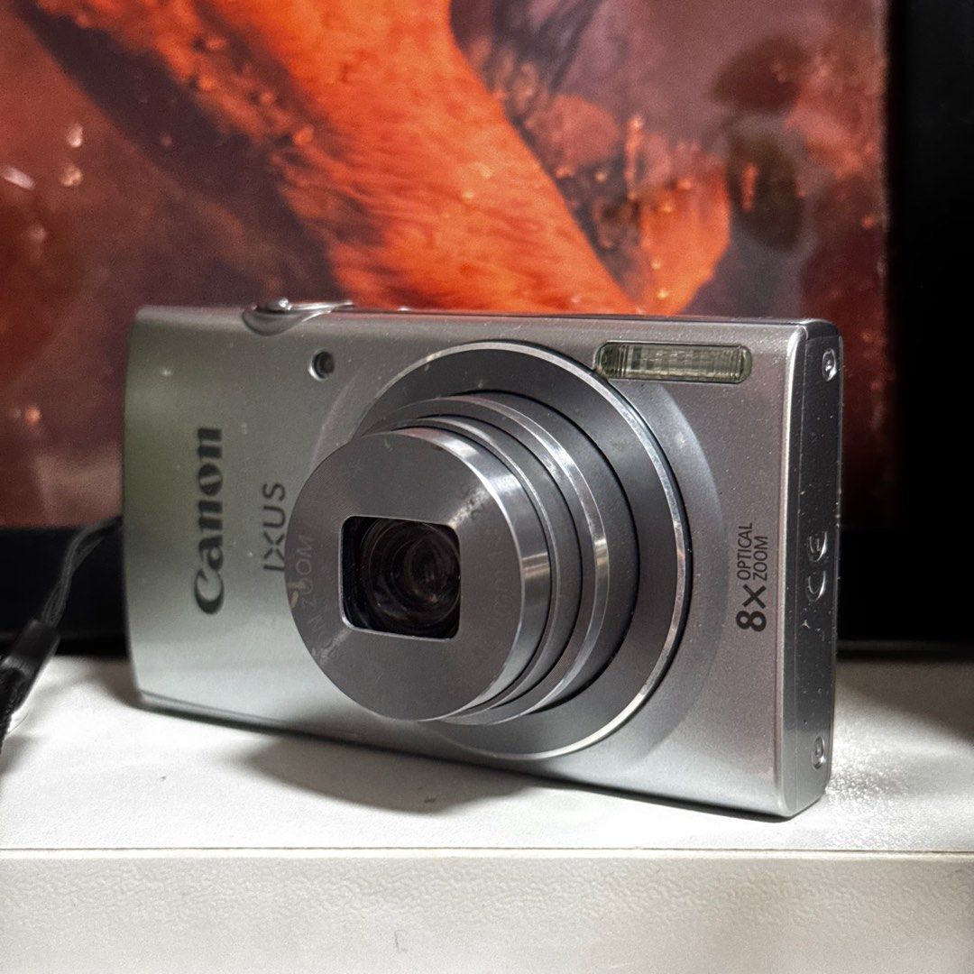 Canon Ixus 145 (Category: Cameras) located in Cebu City. Submitted by gilejehhk (Listing ID 1388726028, Image 3). Description: SILVER GRAY: Canon Ixus 145 (issue: flash not working; lcd burn but doesn’t affect the output) -16 megapixel Unit, battery and universal clip charger only!.
