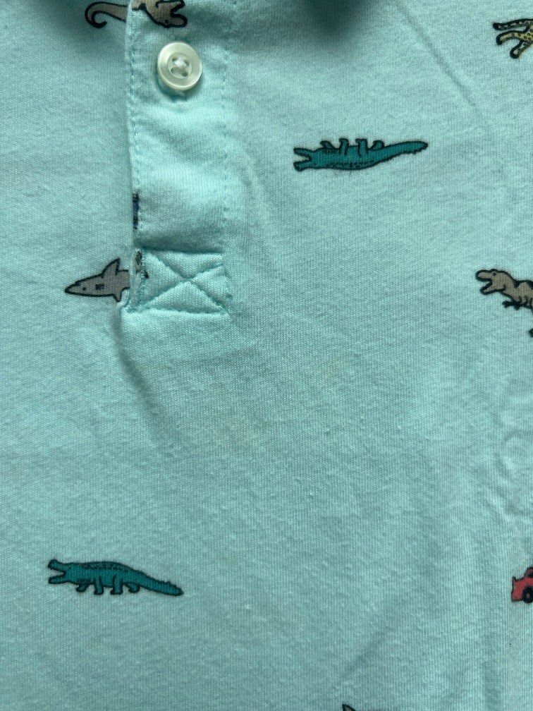 Carter’s Dino Polo 3T (Category: Babies & Kids Fashion) located in Makati City. Submitted by cconate (Listing ID 1388720949, Image 3). Description: Slight discoloration as seen in photo .