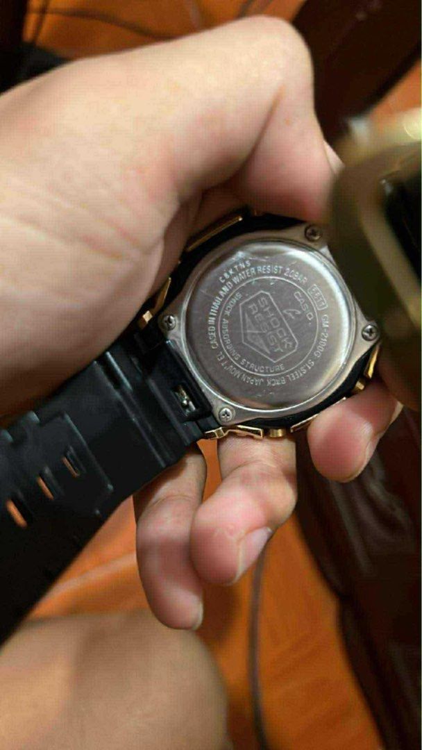 Casio G-shock GM-2100G-1A9 (Category: Men's Watches) located in Tuguegarao City. Submitted by _halamarn (Listing ID 1388733291, Image 3). Description: ✅Shock resistant ✅ 20 bar water resistant ✅ Beautiful polished metal ✅ Resin ✅ Perfect Condition ✅No dents/flaw ✅Original newly bought in casio dept store, 2023 November See to appreciate 8,000 may bawas pa sa sure buyer! Pm me.