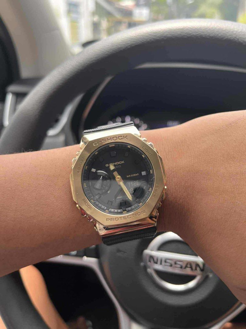Casio G-shock GM-2100G-1A9 (Category: Men's Watches) located in Tuguegarao City. Submitted by _halamarn (Listing ID 1388733291, Image 2). Description: ✅Shock resistant ✅ 20 bar water resistant ✅ Beautiful polished metal ✅ Resin ✅ Perfect Condition ✅No dents/flaw ✅Original newly bought in casio dept store, 2023 November See to appreciate 8,000 may bawas pa sa sure buyer! Pm me.