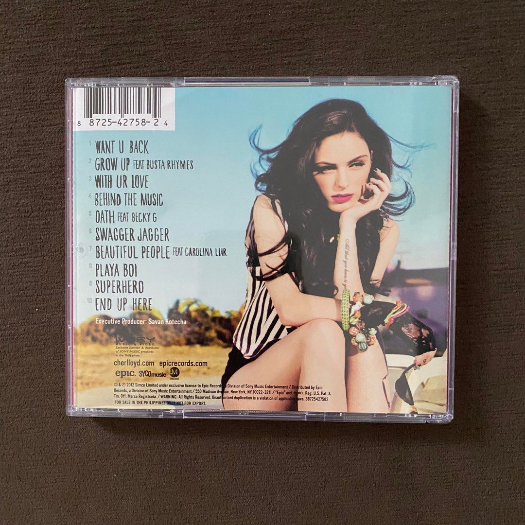 Cher Lloyd - Stick and Stones Album (PH version) (Category: Vinyls) located in Pasay City. Submitted by peanutclouds (Listing ID 1388719580, Image 3). Description: .