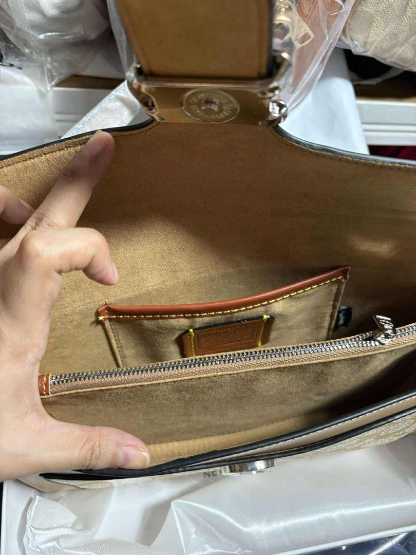 Coach Tabby (Vietnam Made) (Category: Luxury Bags & Wallets) located in Pagsanjan. Submitted by jecay00 (Listing ID 1388714335, Image 3). Description: Materials are like the original/authentic ones. What u see is what u get! It is really made from hard materials and not like top grade ones. If you do not have enough budget for real ones. This us the best option! Gcash payment first then ship via j&t/flash. TYIA! .