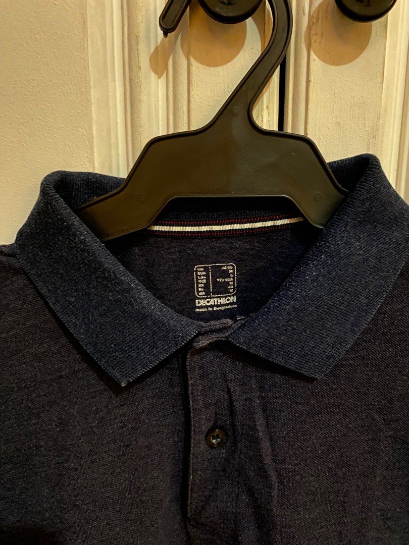 Decathlon Dark Blue Polo Shirt (Category: Tshirts & Polo Shirts ) located in Quezon City. Submitted by javaaaaa (Listing ID 1388889885, Image 2). Description: .