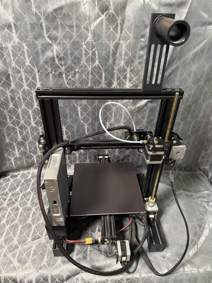 Ender 3 Pro High Precision 3D Printer (Category: Printers, Scanners & Copiers) located in Manila. Submitted by jm2124 (Listing ID 1388843283, Image 3). Description: Product name: 3d printer Media type: SD card, USB，32Bit Applicable raw materials: PLA/TPU/PETG Printing accuracy: 0.1mm Molding method: FDM Printing size: 220*220*250mm Nozzle diameter: 0.4MM, other optional Layer thickness: 0.1~0.4mm Positioning accuracy: 0.0015 Heating plate tempera