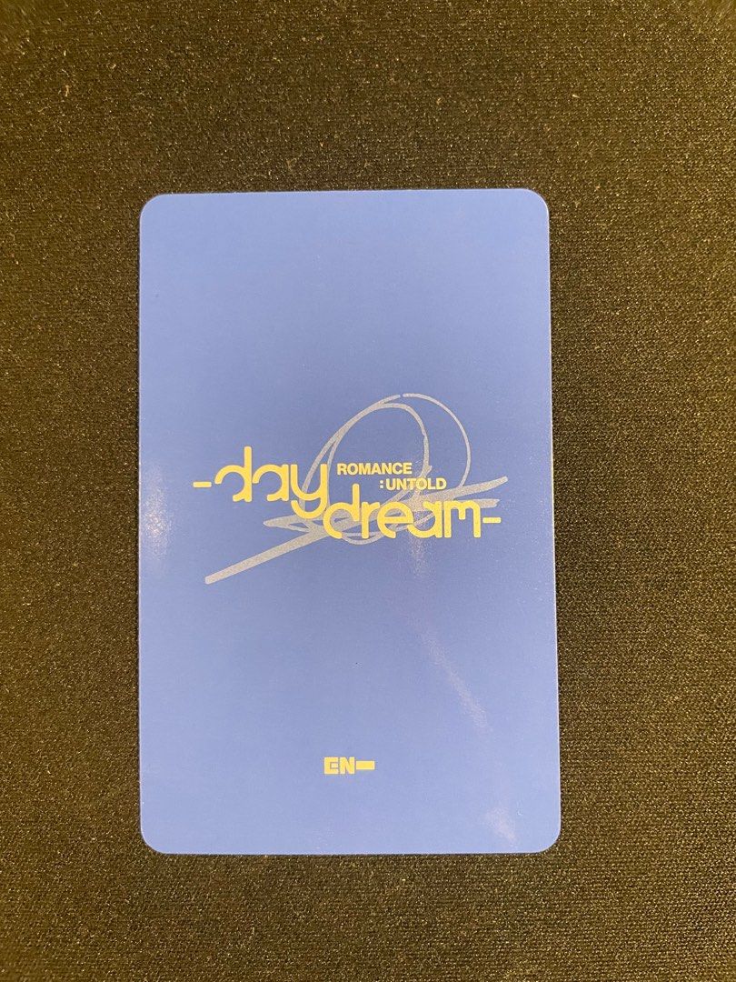 ENHYPEN JAKE DAYDREAM PC (Category: K-Wave Merchandise) located in Caloocan City. Submitted by yourclutter (Listing ID 1388905417, Image 2). Description: - (15pf + sf) - unli vid condi - payo - mop:gcash.