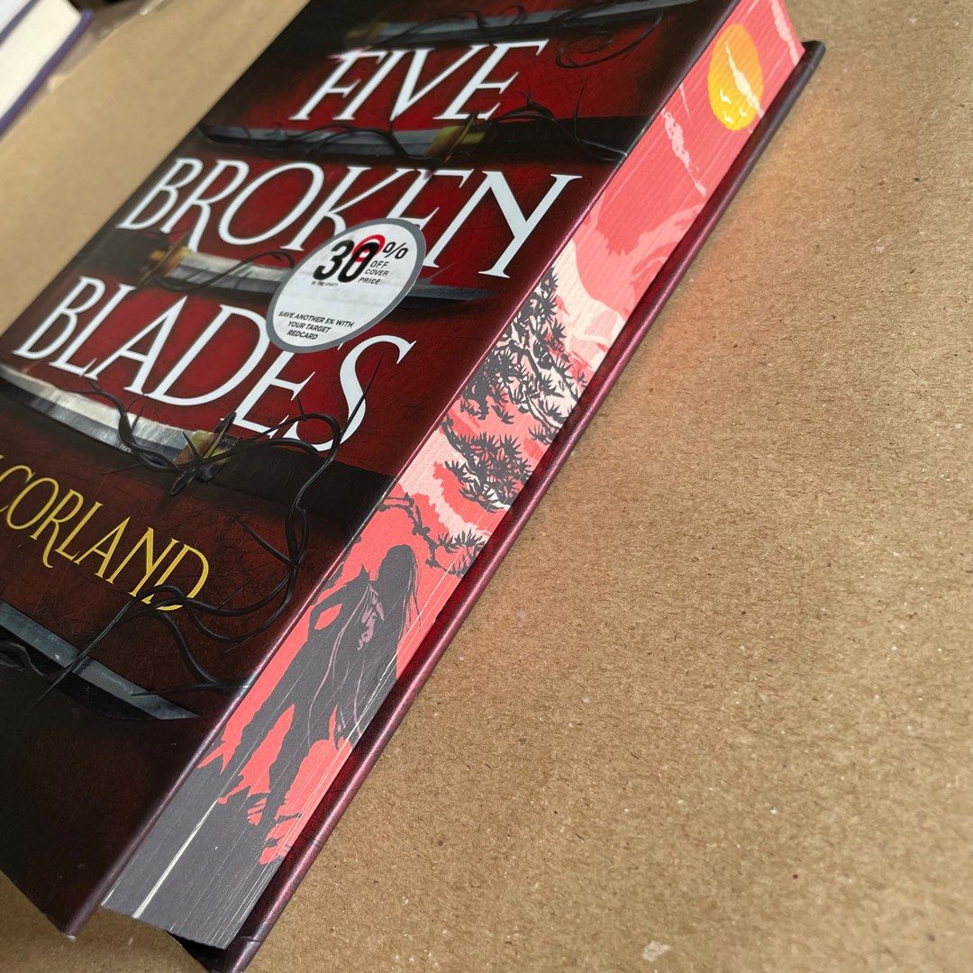 Five Broken Blades by Mai Corland (Category: Storybooks) located in Cavite. Submitted by readefindbooks (Listing ID 1388738341, Image 3). Description: Seller location: General Trias, Cavite Size: hardbound Flaws: remaindered copy mark at the bottom edge, minor flaws and dents on cover and dust jacket (see photos) MOP: GCash/BPI (no COD option) Delivery Options: LBC/J&T This is a secondhand book. Please manage your expectations. Delivery Options: 
