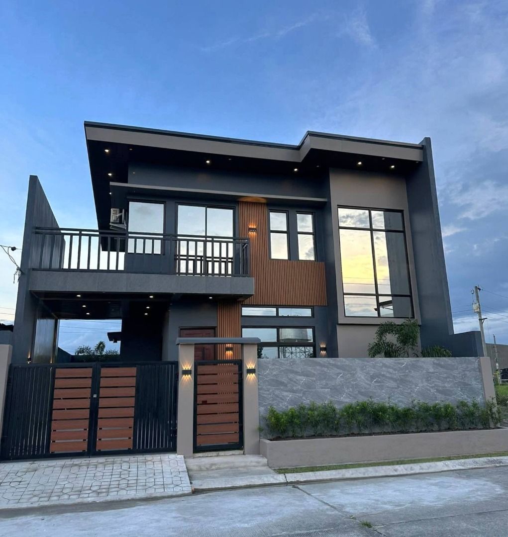 FOR SALE BRAND NEW FULLY FURNISHED MODERN HOUSE AND LOT NEAR NLEX STA ...