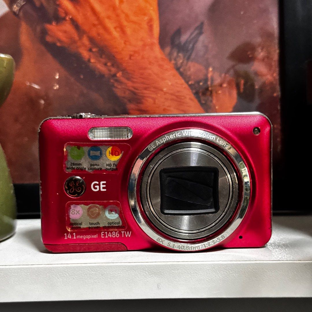 GE E1486 TW touch screen (Category: Cameras) located in Cebu City. Submitted by gilejehhk (Listing ID 1388726441, Image 1). Description: RED: GE E1486 TW touch screen (issue: small part of the screen doesn’t respond, but it’s still manageable) -14.1 megapixel Unit, battery and universal clip charger only!.
