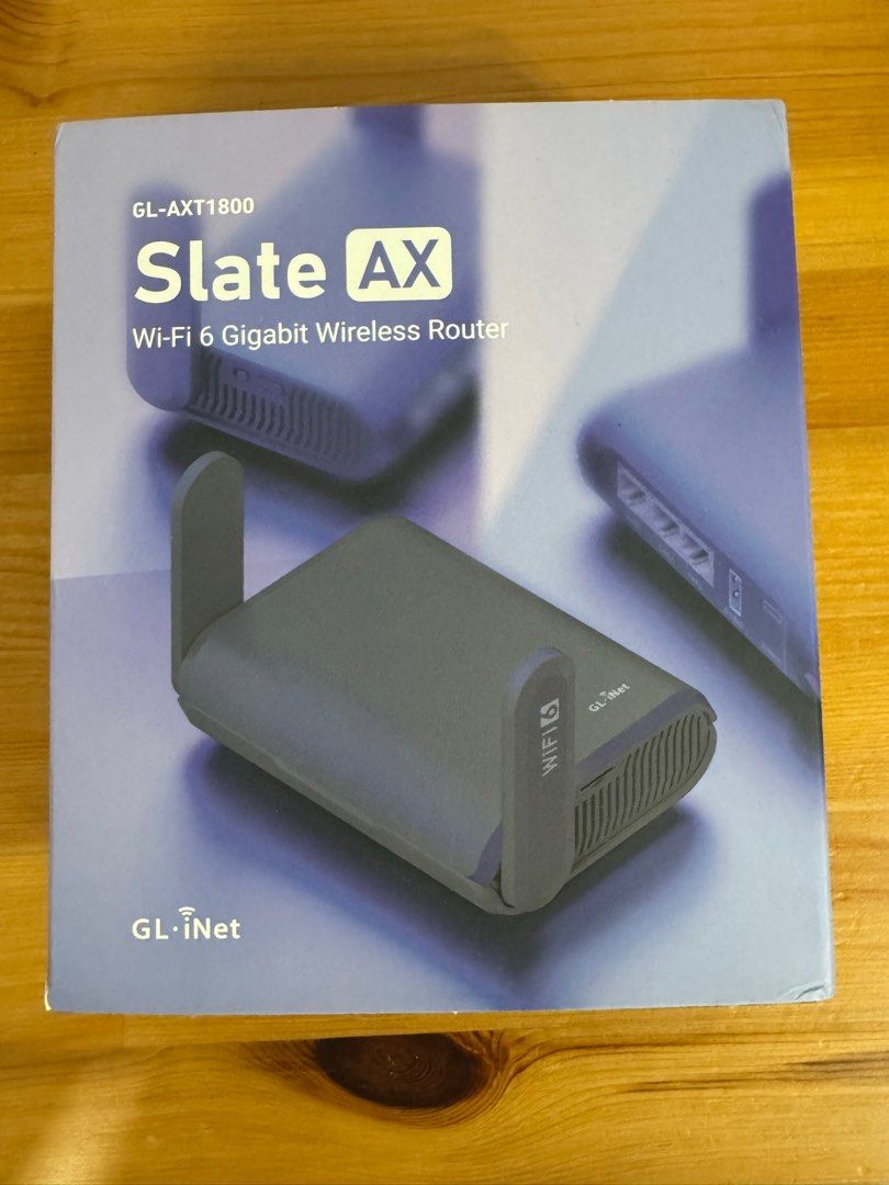 GL.iNet Slate AX Wi-Fi 6 ルーター Slate AX (GL-AXT1800) Wi-Fi 6 Travel Router — GL.iNet
