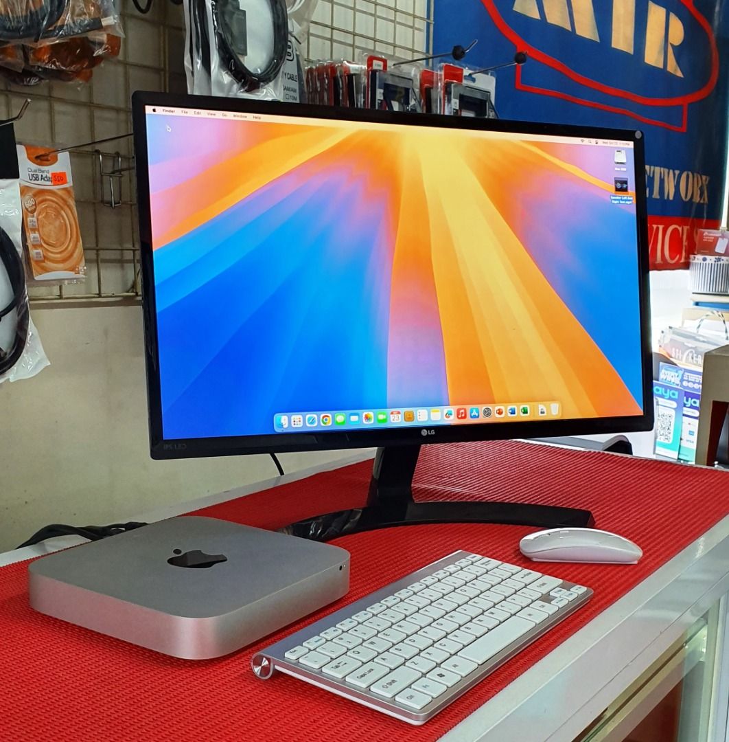 iMac Mini M2 16gbram 256gbSSD 2024 Complete (Category: Desktops) located in Mandaluyong City. Submitted by mircomputer (Listing ID 1388753803, Image 1). Description: Mac Mini M2 Complete Set with box model 2023 release 2024 for specs/details and price specs: -Apple Mac Mini M2 16core Neural Engine Processor -16gb Unified memory -10 core GPU -256 Nvme Apple SDD -Airport Extreme Wifi 6 -8in1 Card reader -Bluetooth 5.3 -Thunderbolt 4 ports/HDMI -Typ