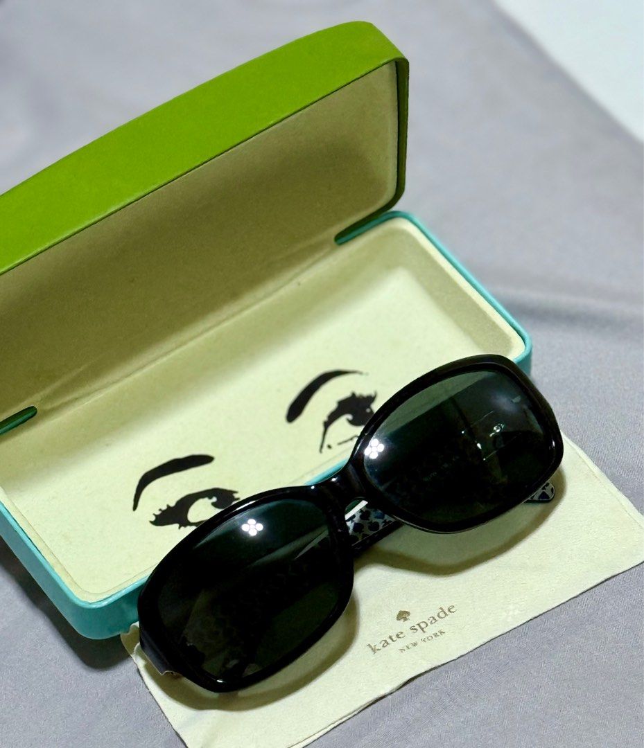 Kate Spade Sunglasses Polarized (Category: Sunglasses & Eyewear) located in Taguig. Submitted by cathtorre21 (Listing ID 1388895343, Image 1). Description: Original Kate Spade Sunglasses Polarized Bought in the US Annika P/S JEDP RA 56-15 130 7-6 Good as new. No scratches and no damage..