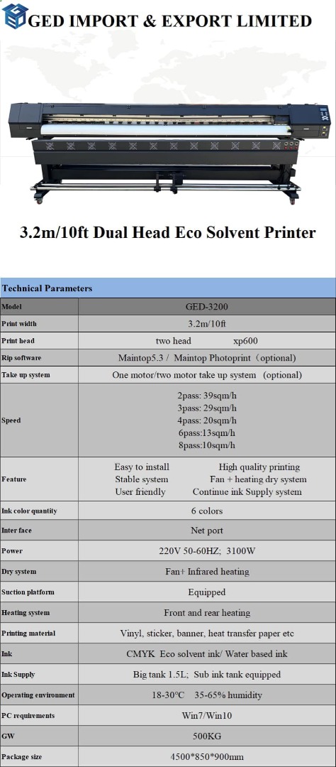 LARGE FORMAT PRINTER FOR STICKERS 10FT PRINTABLE ARE FOR SALE BRAND NEW ...