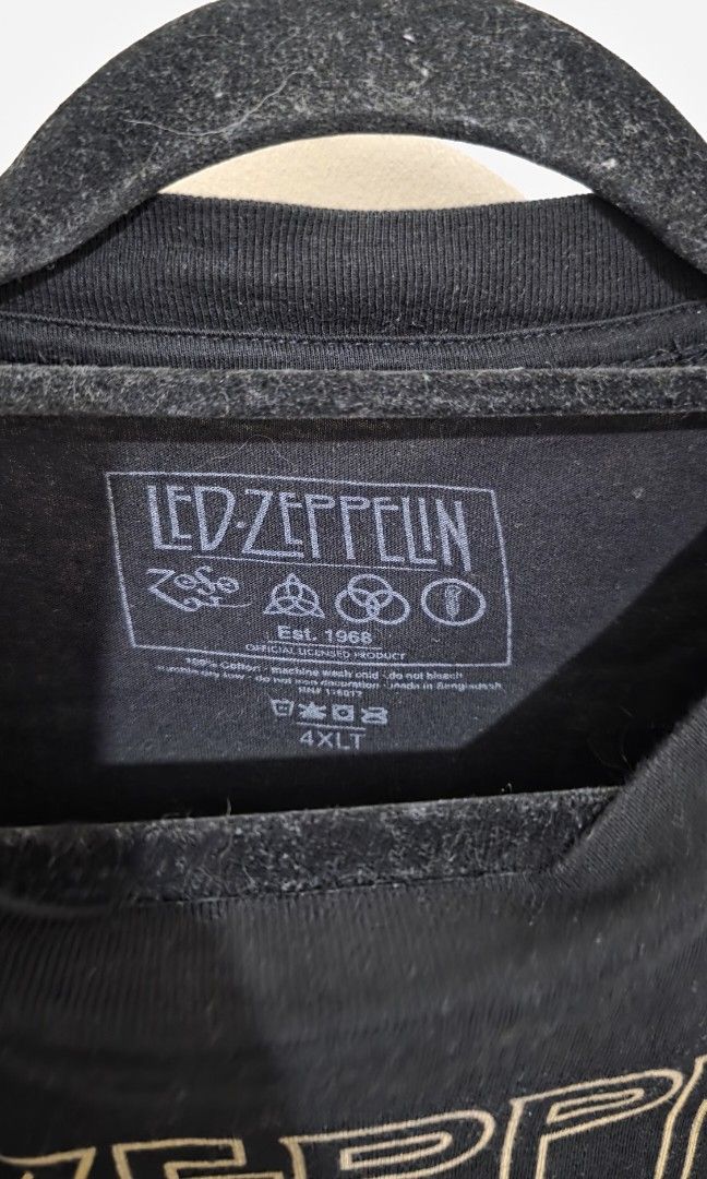 Led Zeppelin Tee 4XL (Category: Tshirts & Polo Shirts ) located in Mabalacat. Submitted by enoscep (Listing ID 1388767689, Image 3). Description: 4XL size No issuesLe W:30" L:34" ☆rfs: decluttering ☆mop: bpi, bdo, gcash ☆mod: j&t ☆no return, refund, or exchange.
