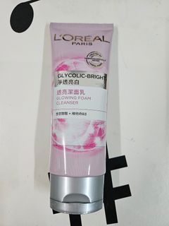 L'Oréal Paris Glycolic-Bright 淨透亮白潔面乳(100 ml)64205753467777110