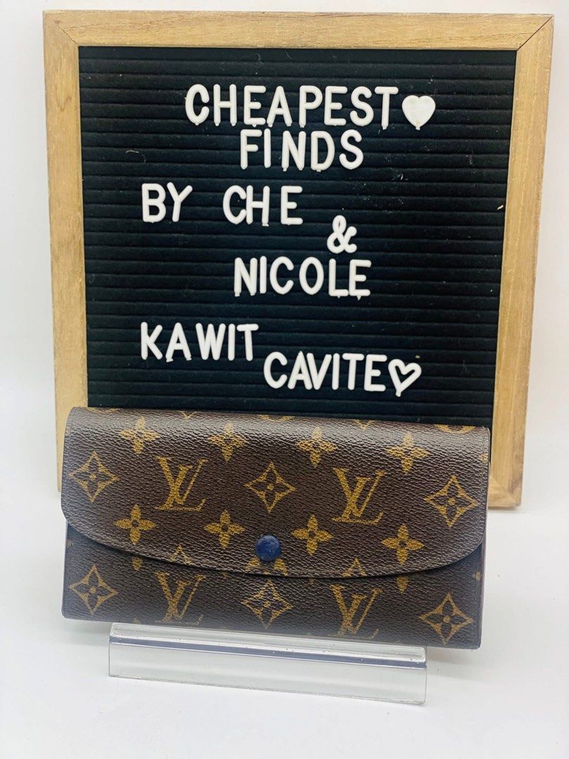 Lv Emilie Wallet (Category: Luxury Bags & Wallets) located in Cavite. Submitted by checherosales (Listing ID 1388708945, Image 1). Description: Dm us if interested .