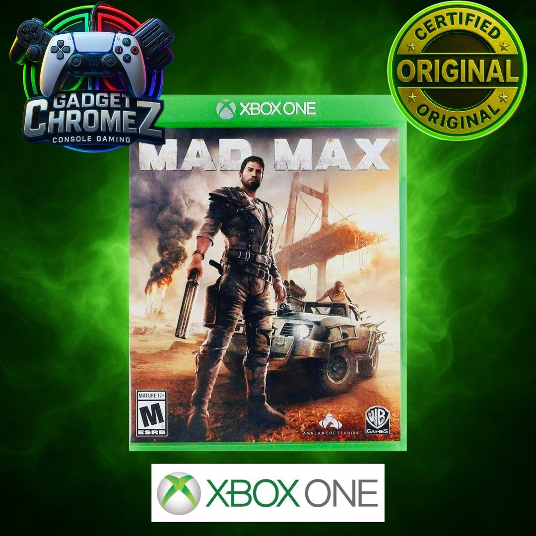 Mad Max | XBOX ONE Game | BRANDNEW (Category: Xbox) located in San Jose del Monte. Submitted by gadget_chromez (Listing ID 1388859692, Image 1). Description: MAD MAX BRANDNEW / SEALED Physical Disc. Safely packed with 2 layers of thick bubble wrap for maximum protection upon shipping out..