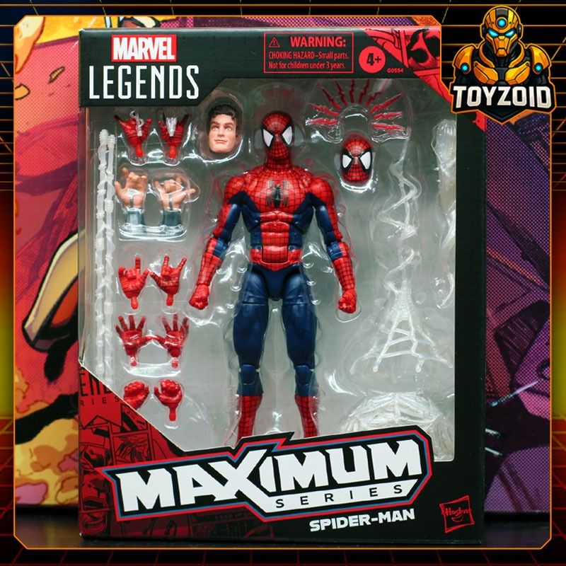 Marvel Legends Maximum Series Spider-Man Mcfarlane Version (Category: Figurines & Statues) located in Manila. Submitted by toyzoid (Listing ID 1388572722, Image 2). Description: On hand. Brand new. Sealed. Sold as is. TERMS & CONDITIONS 1. READ item description first before buying/ordering anything. Please don’t hesitate to ask if you have any questions. 2. Package condition is subjective and may not be super mint upon arrival. It may have minor 