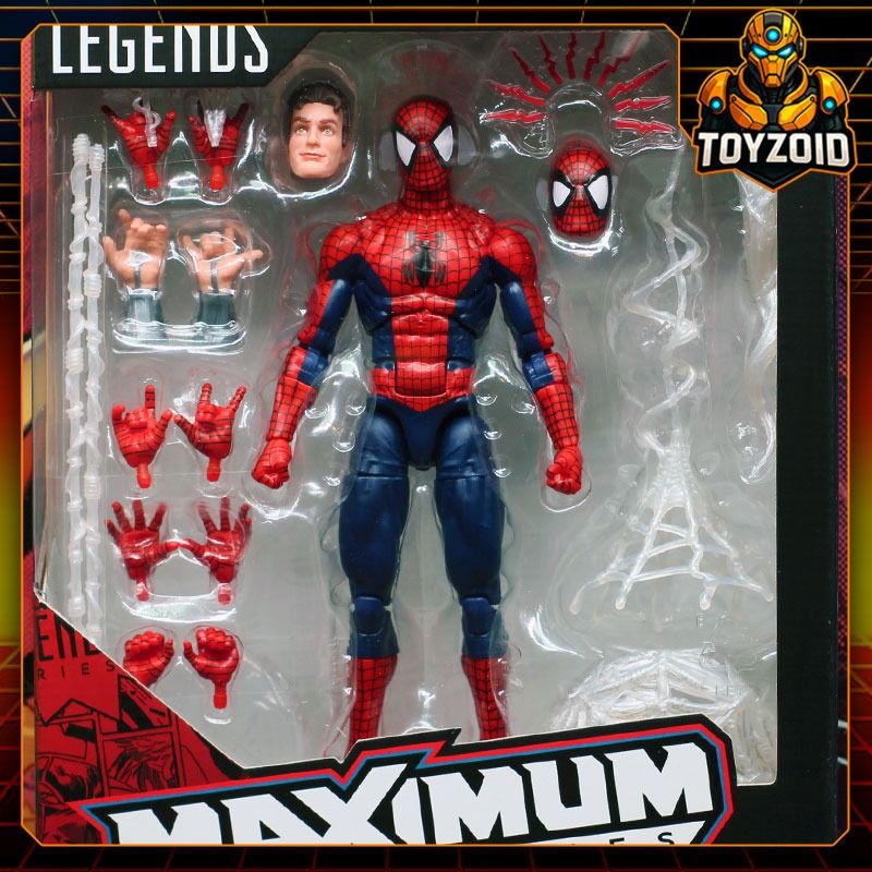 Marvel Legends Maximum Series Spider-Man Mcfarlane Version (Category: Figurines & Statues) located in Manila. Submitted by toyzoid (Listing ID 1388572722, Image 1). Description: On hand. Brand new. Sealed. Sold as is. TERMS & CONDITIONS 1. READ item description first before buying/ordering anything. Please don’t hesitate to ask if you have any questions. 2. Package condition is subjective and may not be super mint upon arrival. It may have minor 