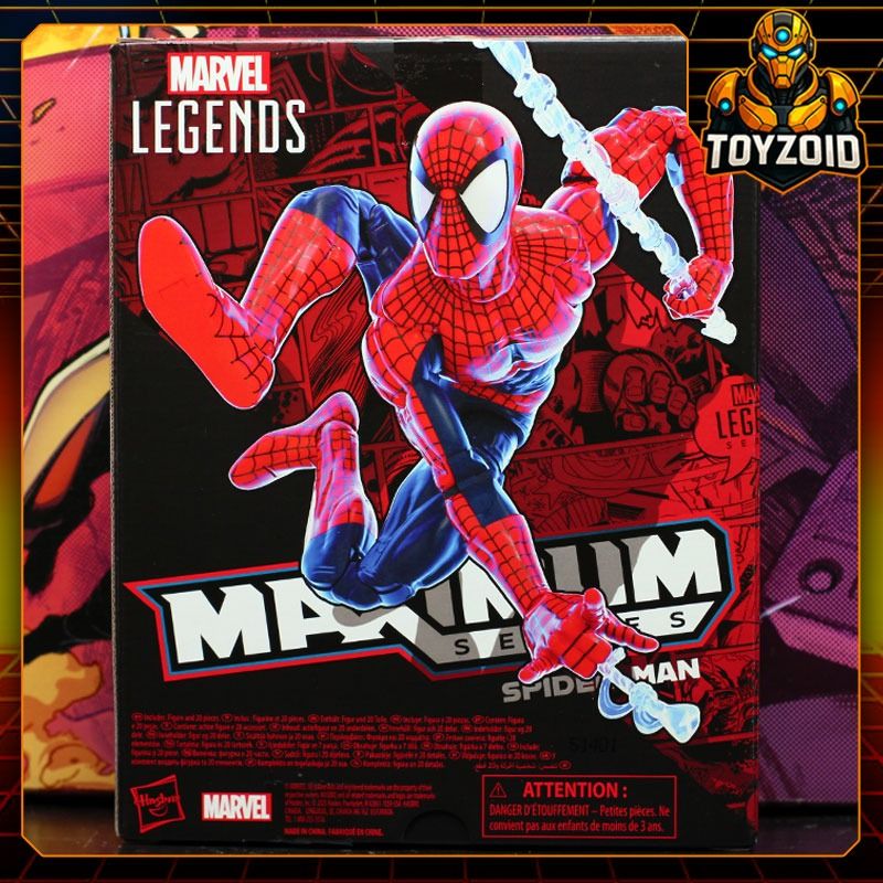 Marvel Legends Maximum Series Spider-Man Mcfarlane Version (Category: Figurines & Statues) located in Manila. Submitted by toyzoid (Listing ID 1388572722, Image 3). Description: On hand. Brand new. Sealed. Sold as is. TERMS & CONDITIONS 1. READ item description first before buying/ordering anything. Please don’t hesitate to ask if you have any questions. 2. Package condition is subjective and may not be super mint upon arrival. It may have minor 