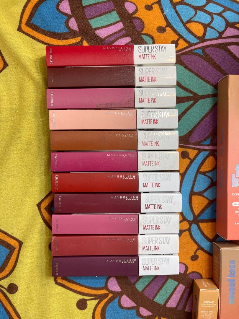 Maybelline bundle sale or swap (Category: Makeup) located in Cavite. Submitted by dilancay (Listing ID 1388807296, Image 1). Description: Swatched only Sold as bundle.