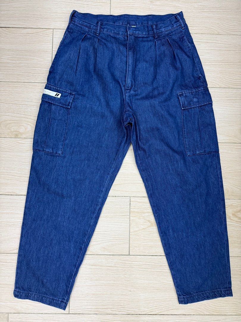 WTAPS MILT2301 / TROUSERS / COTTON. DENIM SIZE 2, 男裝, 褲