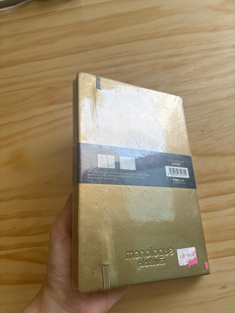 Notebook (Category: Stationery & School Supplies) located in Singapore. Submitted by monococo (Listing ID 1388757981, Image 3). Description: Brand new netbook in chrome copper monologue brand new Beautiful notebook to take notes and do work Plastic wrapping is still over the book Bought it for $17 but it’s now about $20 selling half the price here .